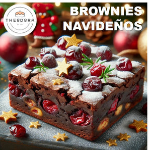 BROWNIES NAVIDEÑOS