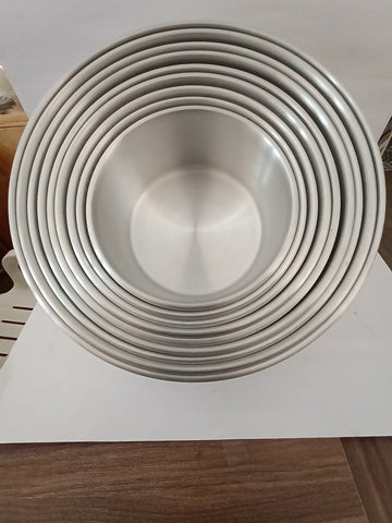 MOLDE DE ALUMINIO REDONDO 24CM RECTO ALTO (9 CM ALTURA)