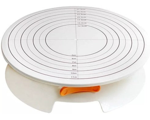 BASE GIRATORIA PARA PASTEL DE PLASTICO 30 CM PREMIUM