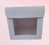 CAJA BLANCA PARA PASTEL ARMABLE 20 x 20 x 20 CM (25 piezas)
