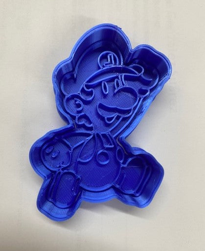 SELLO CORTADOR DE GALLETAS DE PLASTICO 8CM MARIO BROS