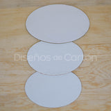 DISCO SEPARADOR BLANCO PLASTIFICADO 18CM