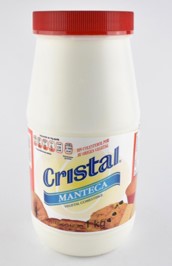 MANTECA CRISTAL VEGETAL COMESTIBLE 1KG