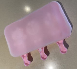 MOLDE DE SILICON PALETAS KITTY Y SUS AMIGOS