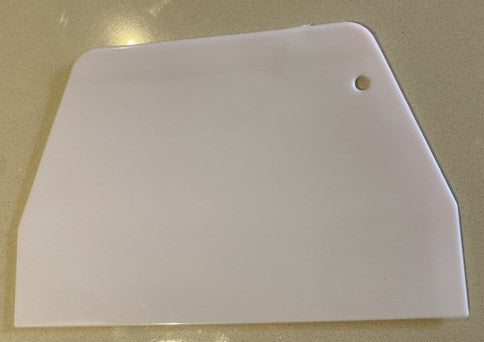 RASPA BLANCA DE PLÁSTICO