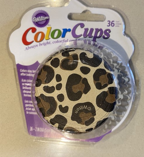 CAPACILLO ESTANDAR 100 PIEZAS REVESTIDO CON ALUMINIO - ANIMAL PRINT(36 PZAS)