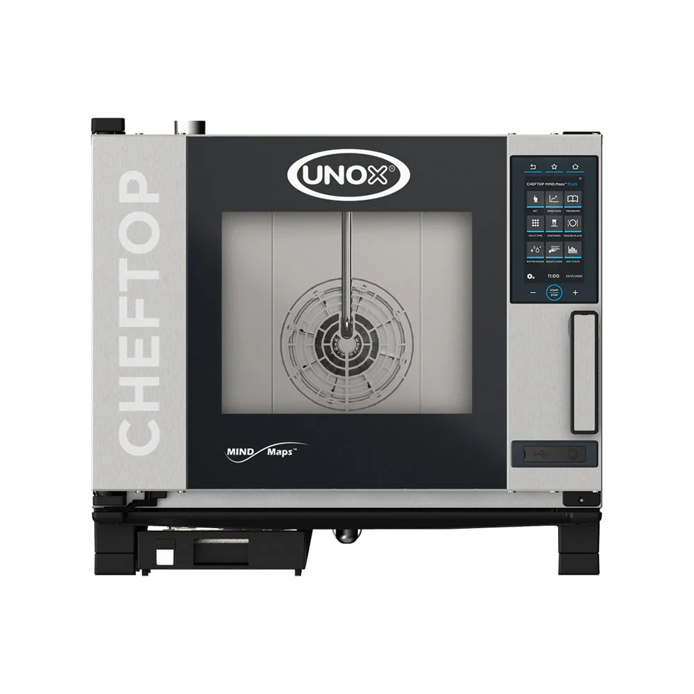 Horno Cheftop 5 Charolas 1/1 Unox modelo XEVC-0511-GPRM