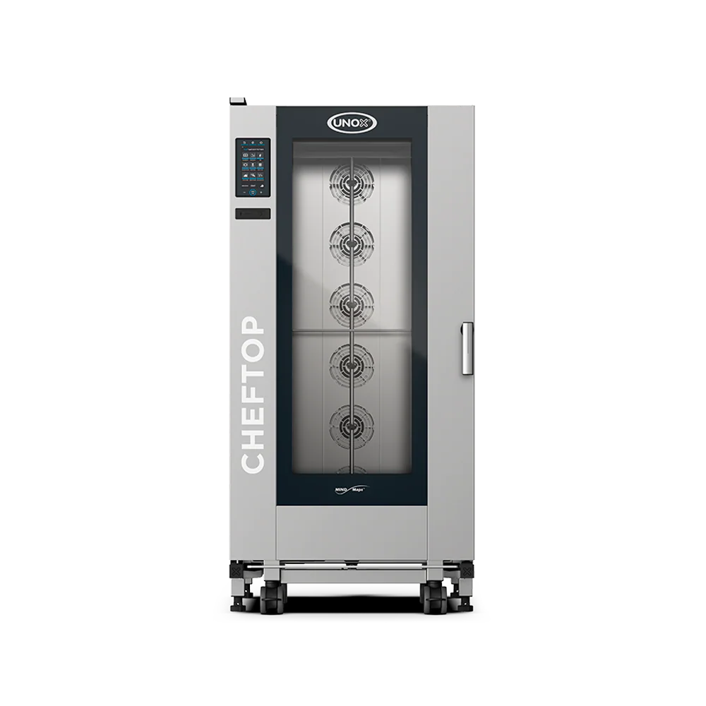 Horno Cheftop 20 niveles 1/1 GN eléctrico Unox modelo XEVL-2011-DPRS