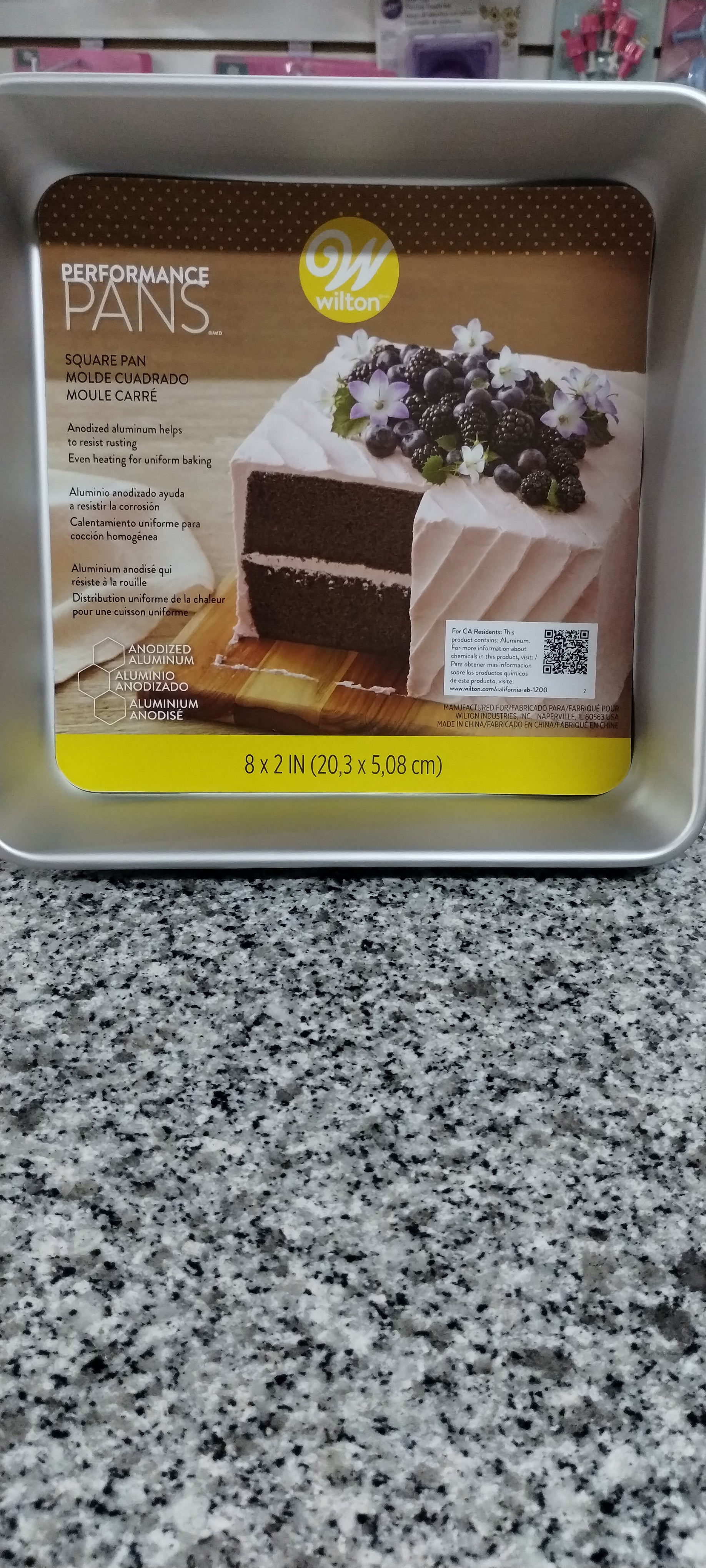 MOLDE WILTON CUADRADO 20.3 X 5.08