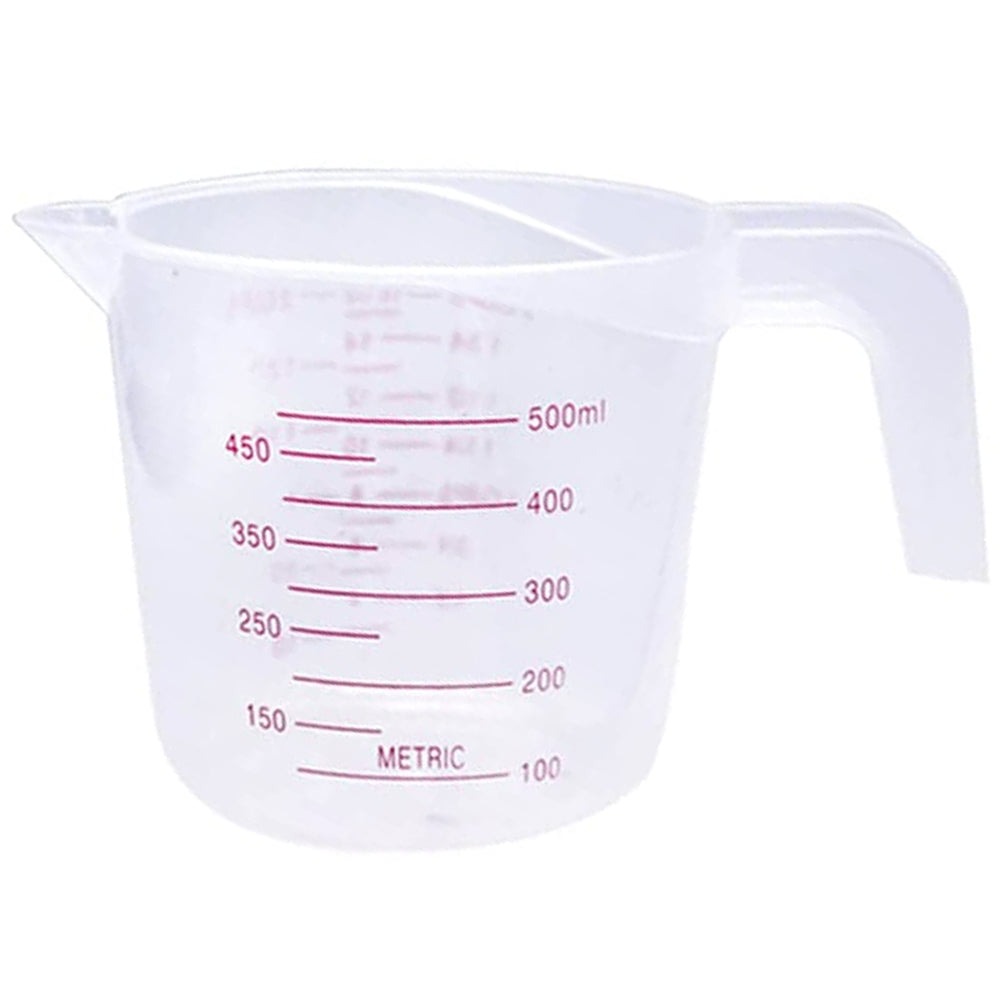 TAZA MEDIDORA  DE PLASTICO MEDIANA 600 ML