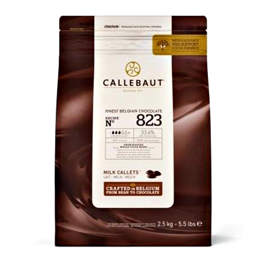 CALLEBAUT CHOCOLATE DE LECHE OSCURA 33.6 % CALLETS 2.5 KG