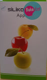 MOLDE DE SILICON BLANCO MANZANAS 6 CAVIDADES (29 X 17 X 5.3 CM)