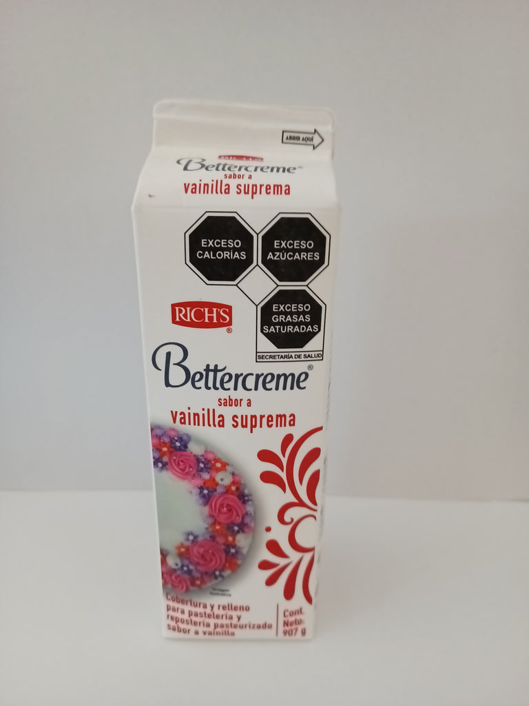 RICHS BETTERCREME VAINILLA SUPREMA 907G