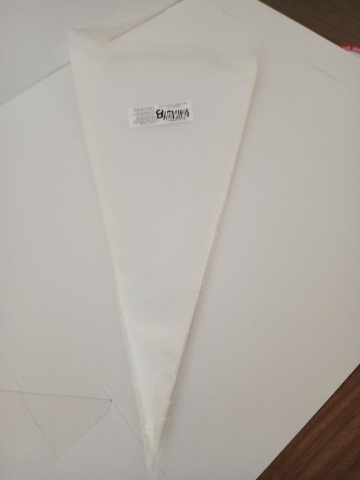 MANGA DE PLASTICO DESECHABLE 16"