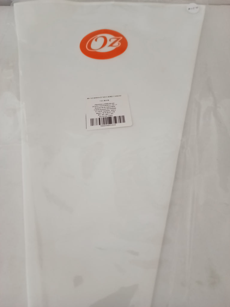 MANGA OZ 22" FLEX C/BORDE Y GANCHO