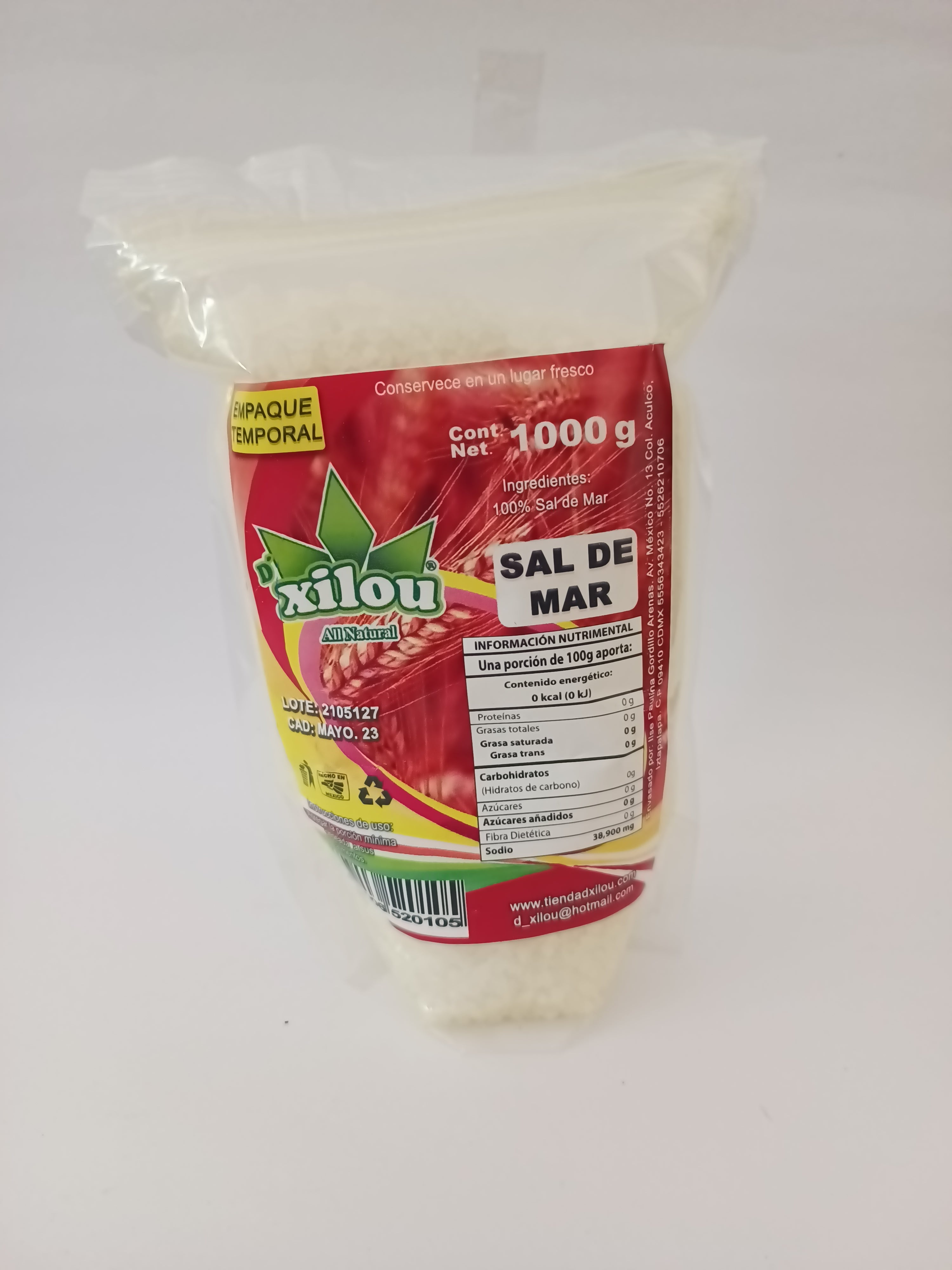 SAL DE MAR D'XILOU 1KG