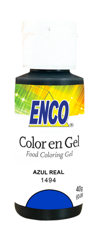 ENCO COLORES EN GEL 40G AZUL REAL