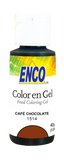 ENCO COLORES EN GEL 40G CAFE CHOCOLATE