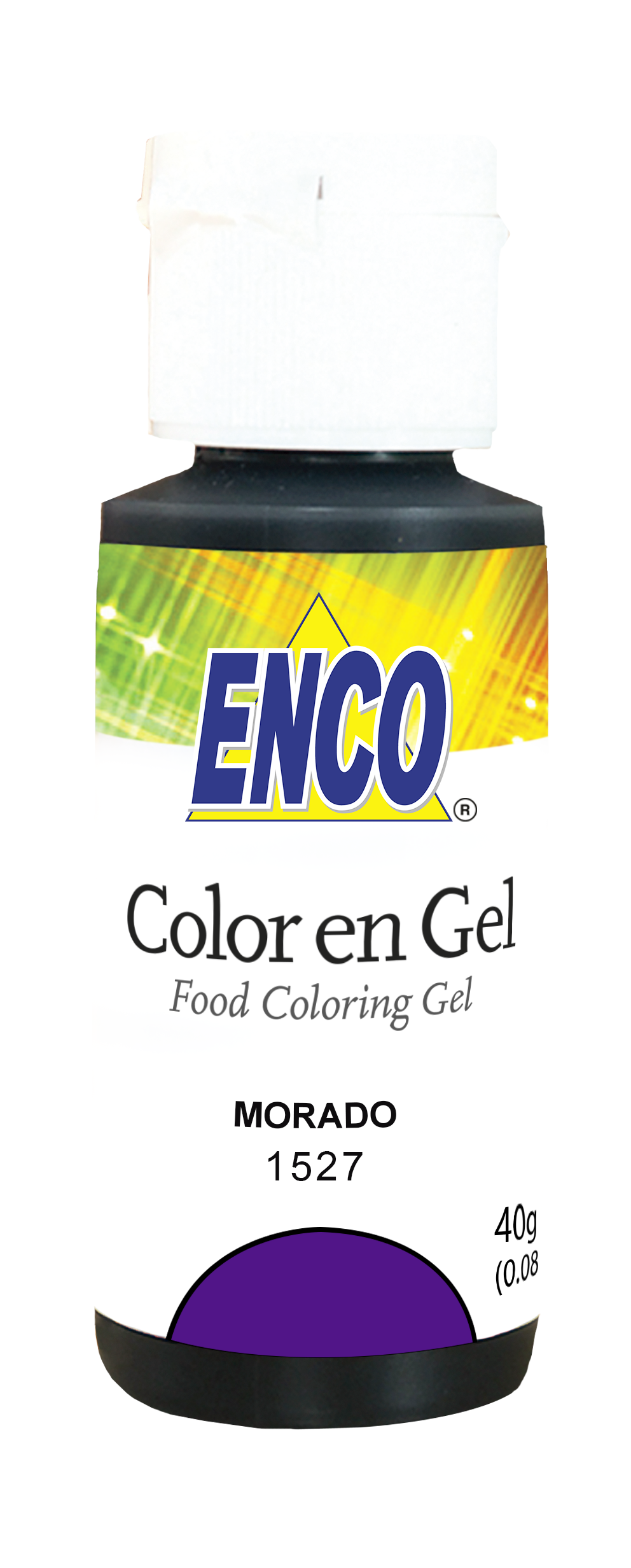 ENCO COLORES EN GEL 40G MORADO