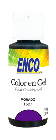 ENCO COLORES EN GEL 40G MORADO