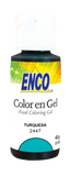 ENCO COLORES EN GEL 40G TURQUESA