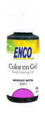 ENCO COLORES EN GEL 40G MORADO NEON