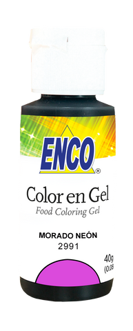 ENCO COLORES EN GEL 40G MORADO NEON