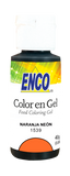 ENCO COLORES EN GEL 40G NARANJA NEON