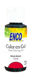 ENCO COLORES EN GEL 40G ROJO ROJO