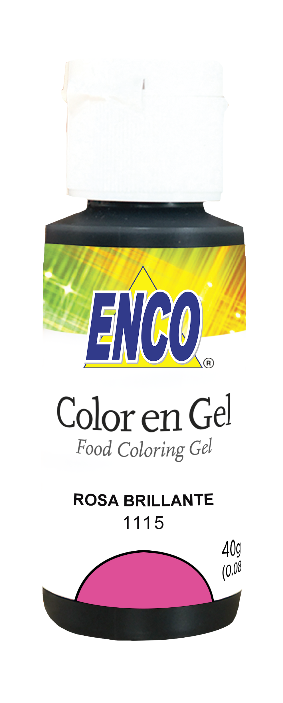ENCO COLORES EN GEL 40G ROSA BRILLANTE