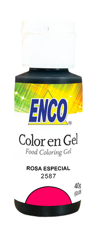 ENCO COLORES EN GEL 40G ROSA ESPECIAL