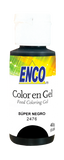 ENCO COLORES EN GEL 40G SUPER NEGRO