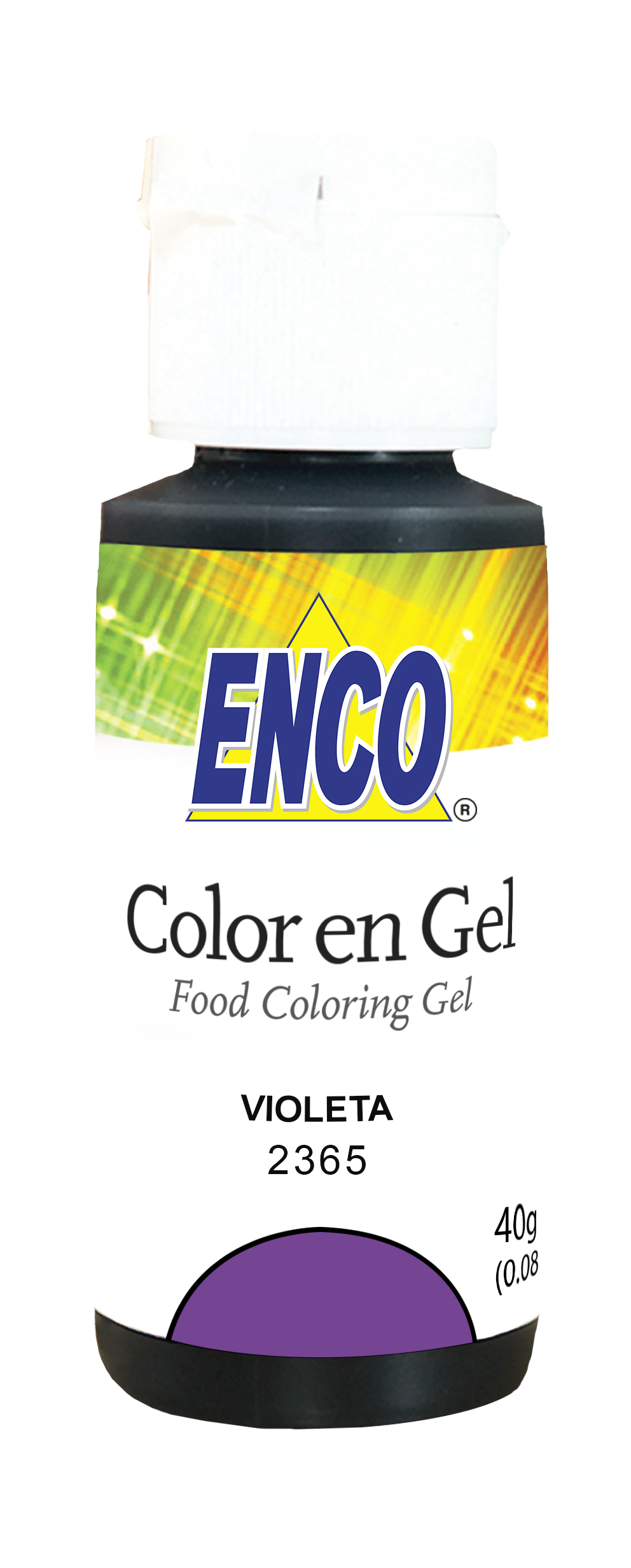 ENCO COLORES EN GEL 40G VIOLETA