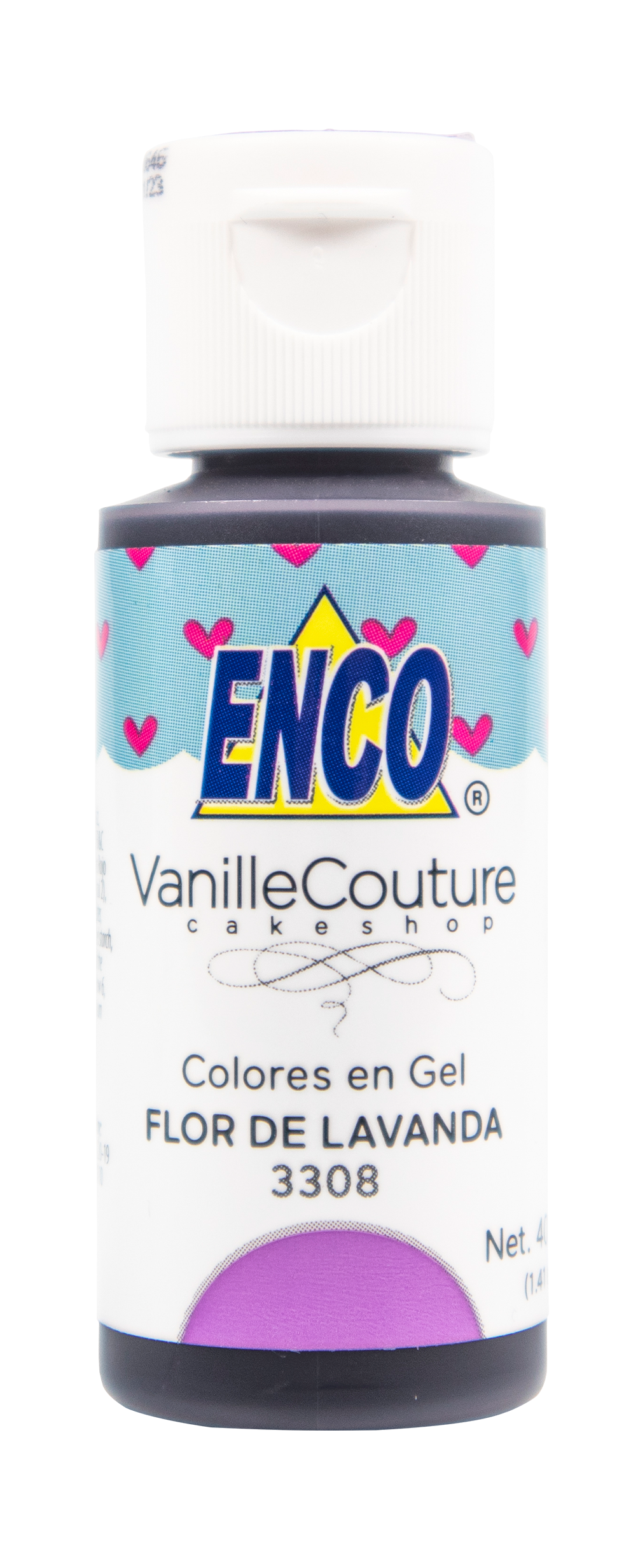 ENCO COLORES EN GEL 40G FLOR DE LAVANDA