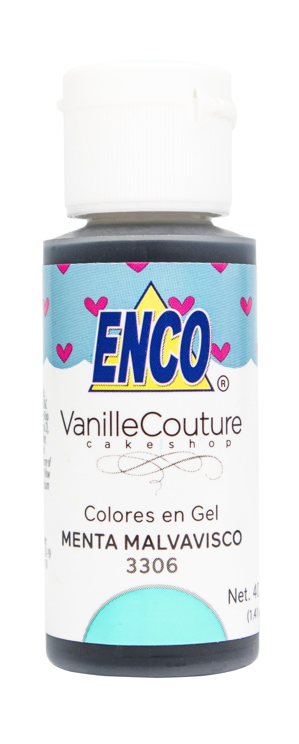 ENCO COLORES EN GEL 40G MENTA MALVAVISCO