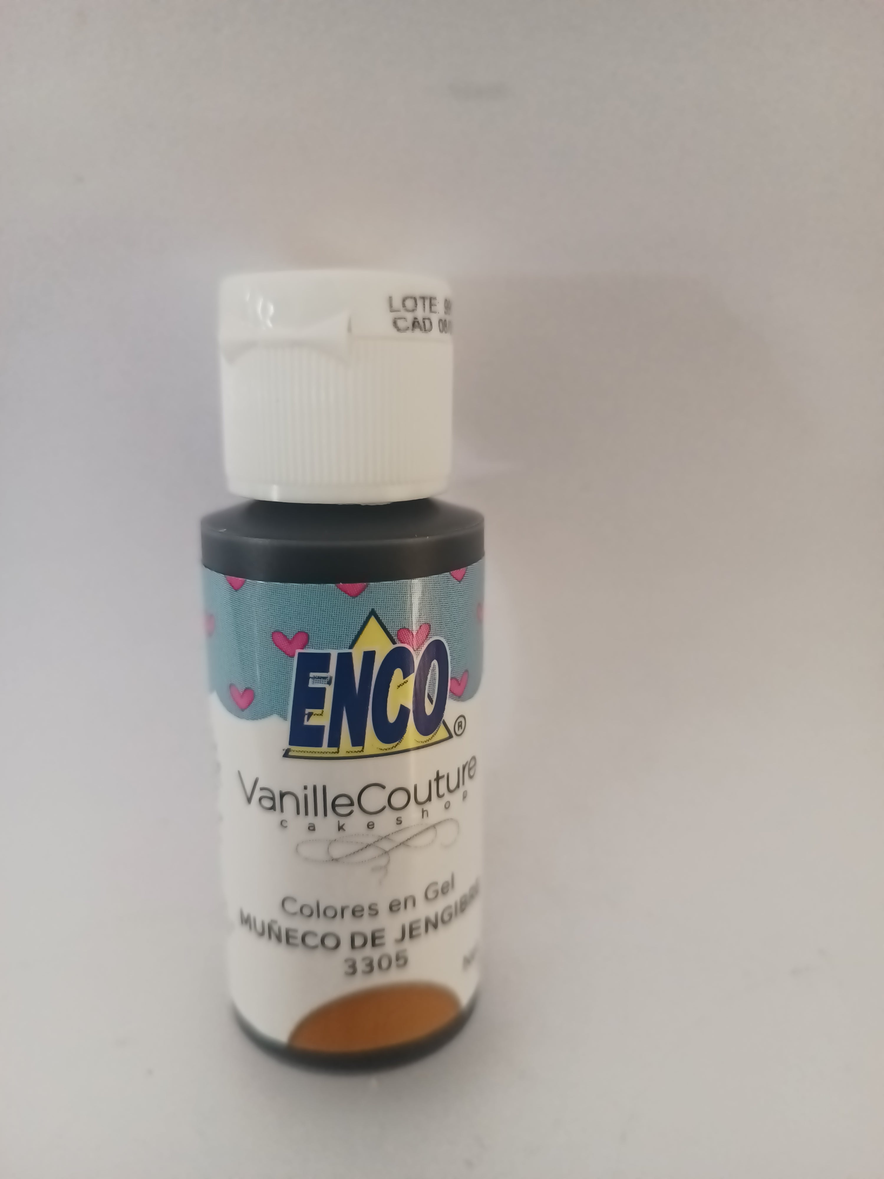 ENCO COLORES EN GEL 40G MUÑECO DE JENGIBRE