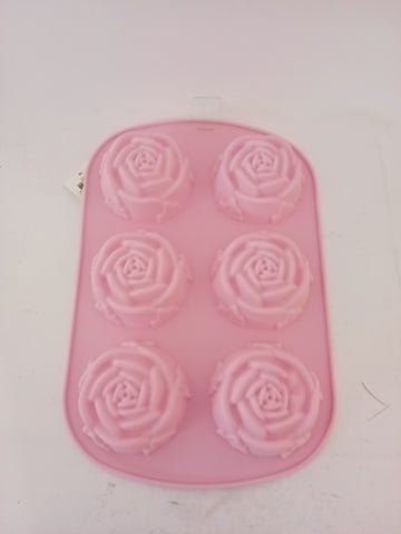 MOLDE DE SILICON ROSAS