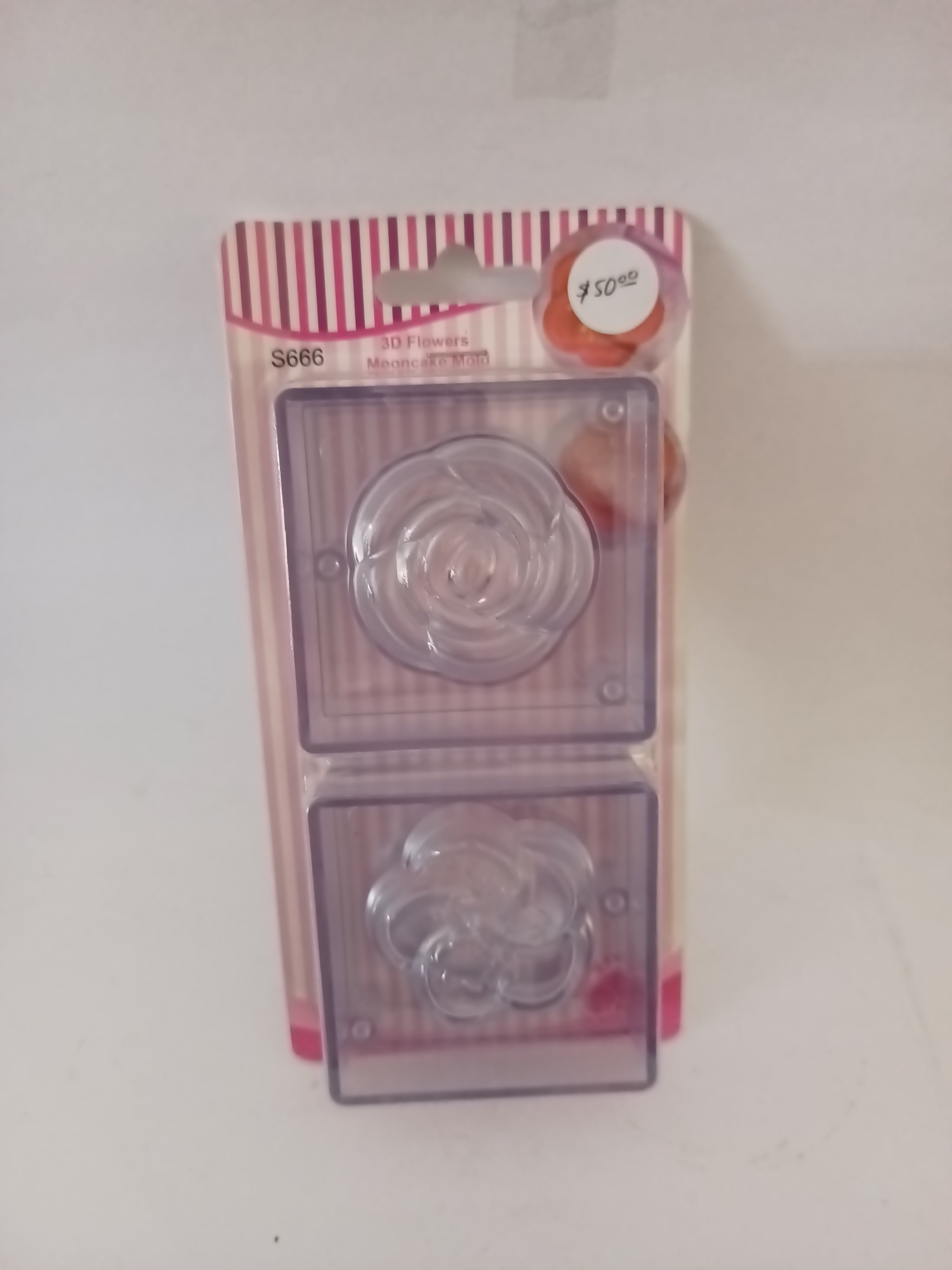 MOLDE DE POLICARBONATO FLOR Y ROSA