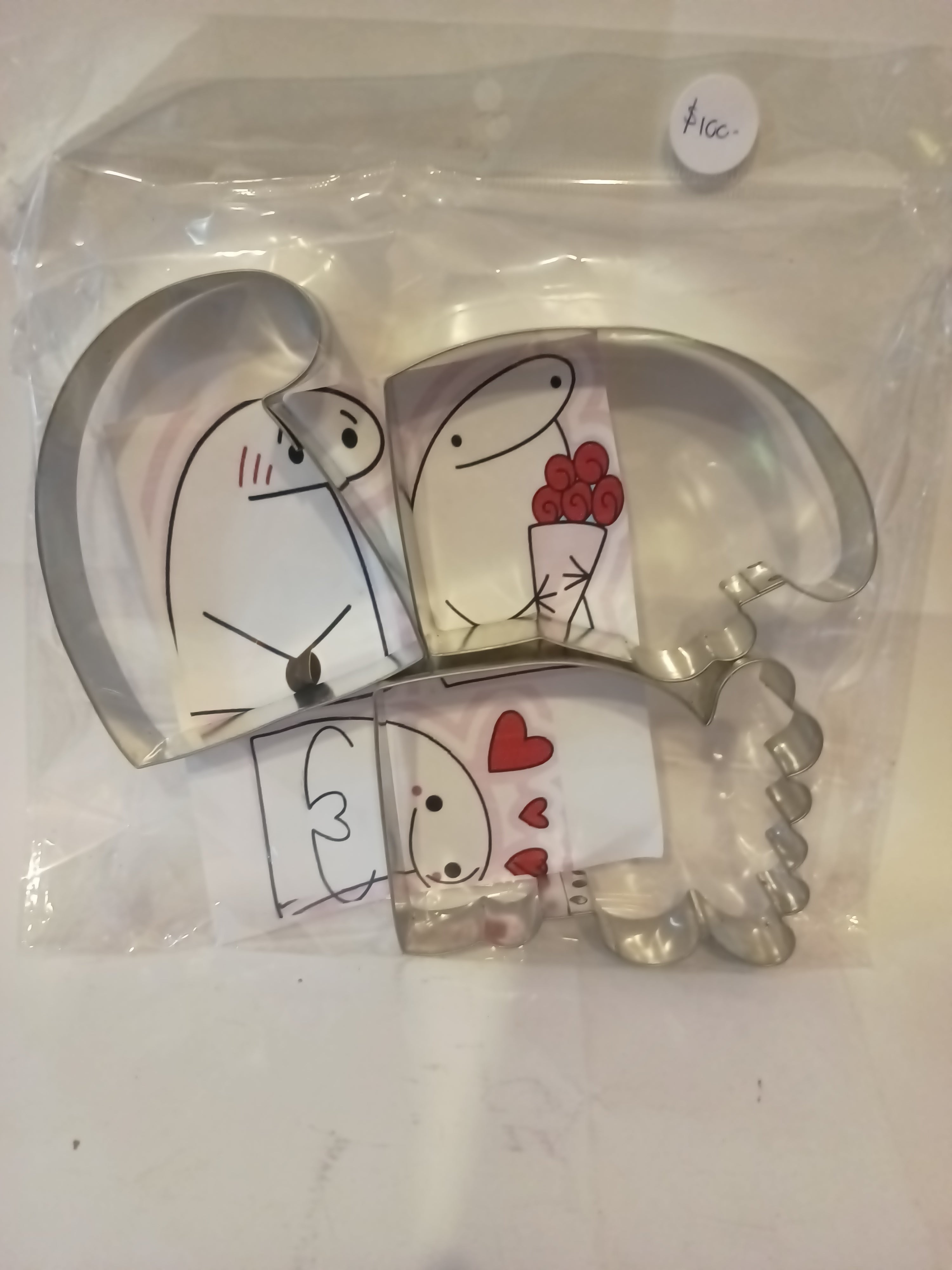 CORTADOR DE GALLETA DE LAMINA 10 CM FLORK