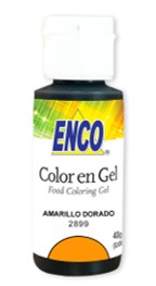 ENCO COLORES EN GEL 40G AMARILLO DORADO