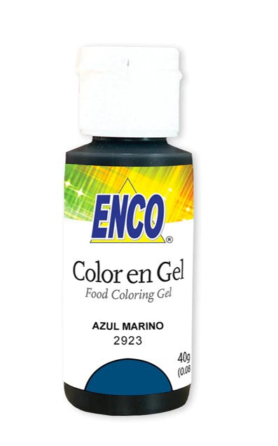 ENCO COLORANTE EN GEL 40G AZUL MARINO