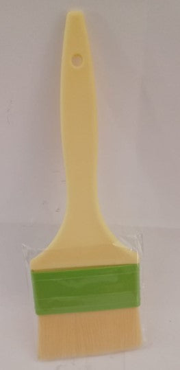 BROCHA MANGO DE MADERA POPLAR, ABRAZADERA METÁLICA 20 X 7 CM