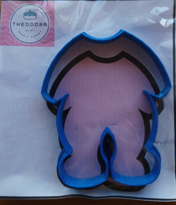 CORTADOR DE GALLETAS DE PLASTICO 10 CM APROX. MAMELUCO 3