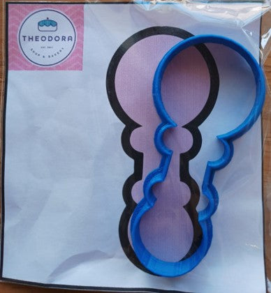 CORTADOR DE GALLETAS DE PLASTICO 10 CM APROX. SONAJA 2