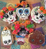 CORTADOR DE GALLETAS DE PLASTICO 10 CM APROX. CALAVERA 21