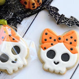 CORTADOR DE GALLETAS DE PLASTICO 10 CM APROX. CALAVERA 21