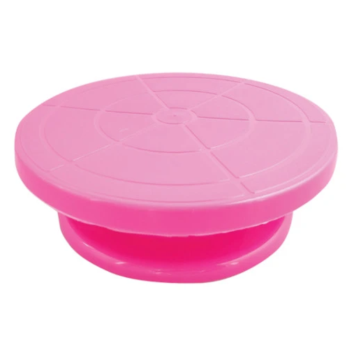 BASE GIRATORIA PARA PASTEL DE PLASTICO 28 CM