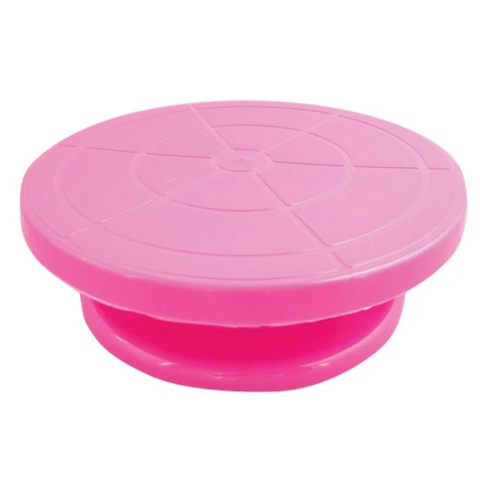 BASE GIRATORIA PARA PASTEL DE PLASTICO 28 CM