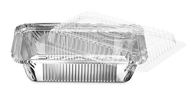 CONTENEDOR  DE ALUMINIO  900 G CON TAPA