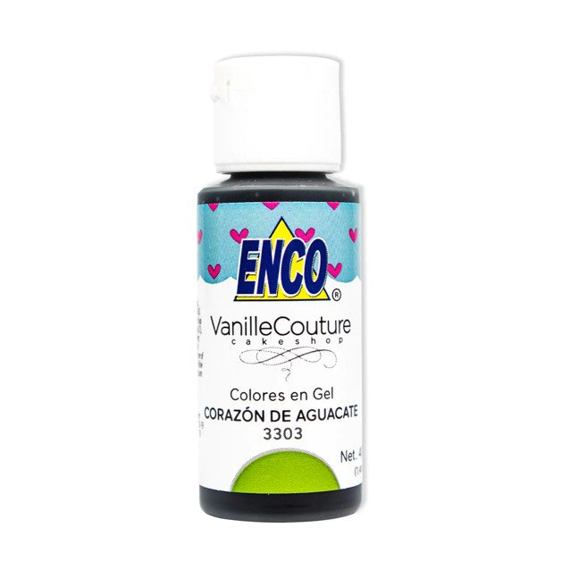ENCO COLORES EN GEL 40G CORAZON DE AGUACATE